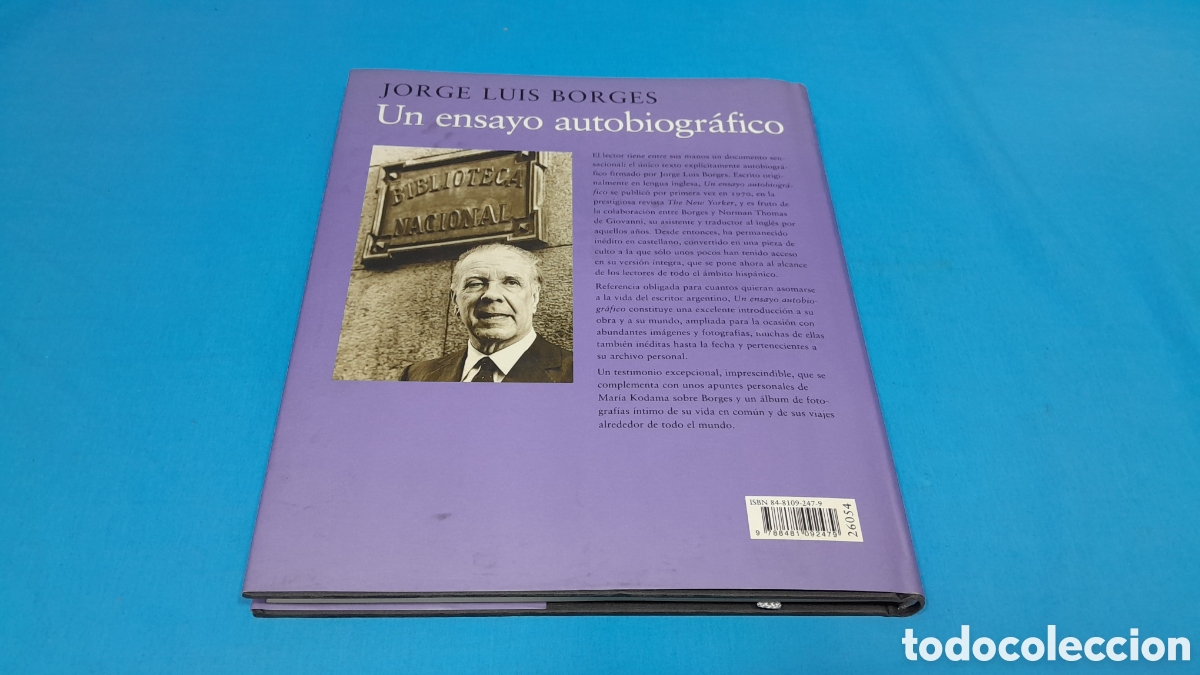 Libros de segunda mano: JORGE LUIS BORGES - UN ENSAYO AUTOBIOGR&Aacute;FICO - Foto 7