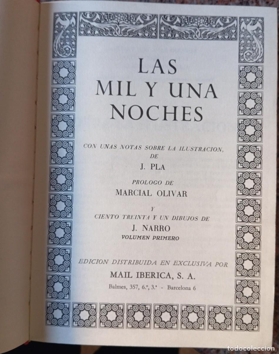 Libros de segunda mano: LAS MIL Y UNA NOCHES - NAUTA 1968 - Foto 3