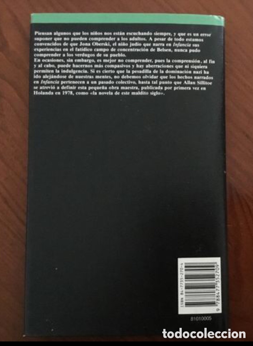 Libros de segunda mano: Infancia. Jona Oberski. Bruguera - Foto 3
