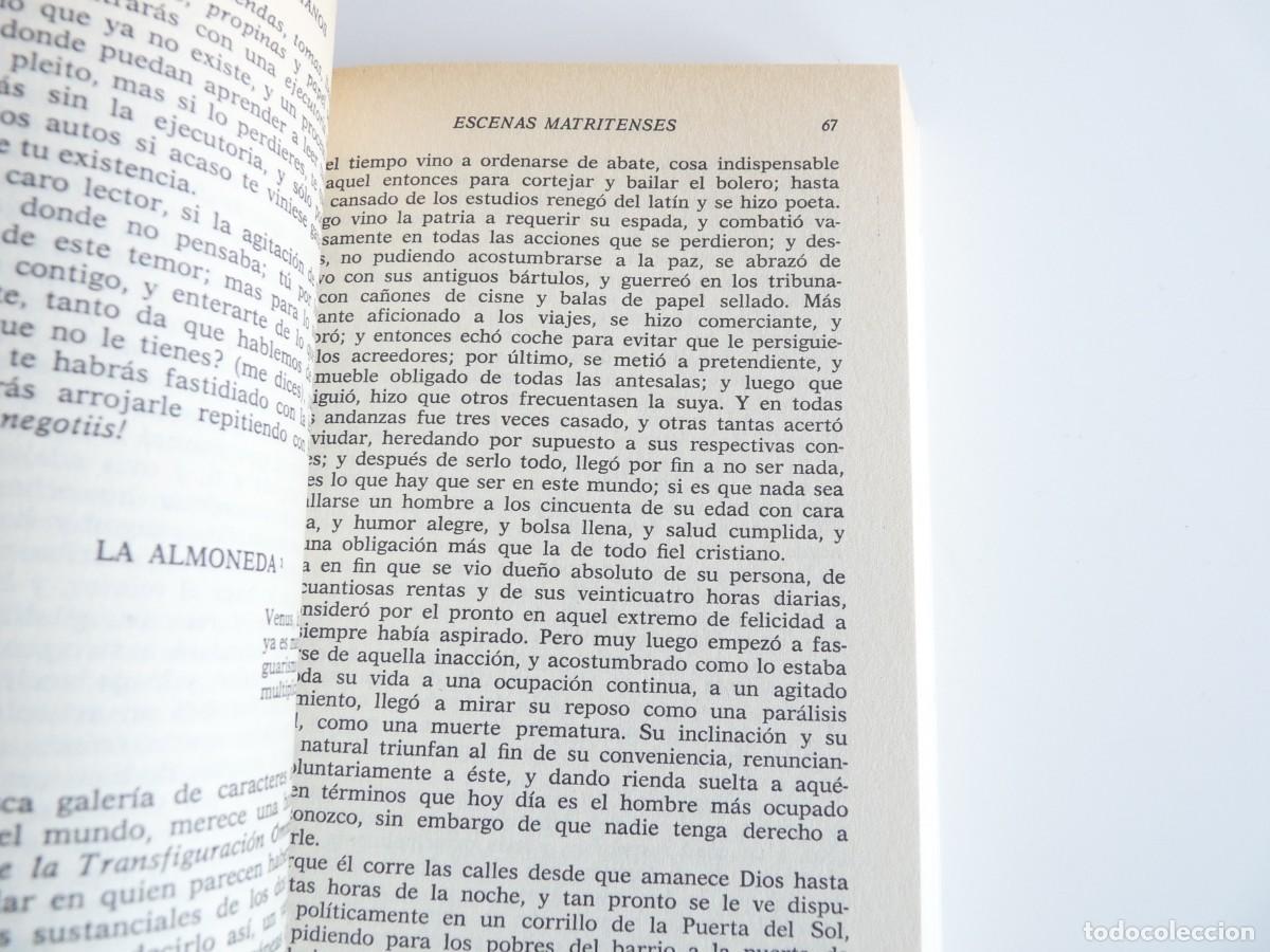 Libros de segunda mano: Escenas matritenses Ram&oacute;n Mesonero Romanos Ref: 3-499 - Foto 2
