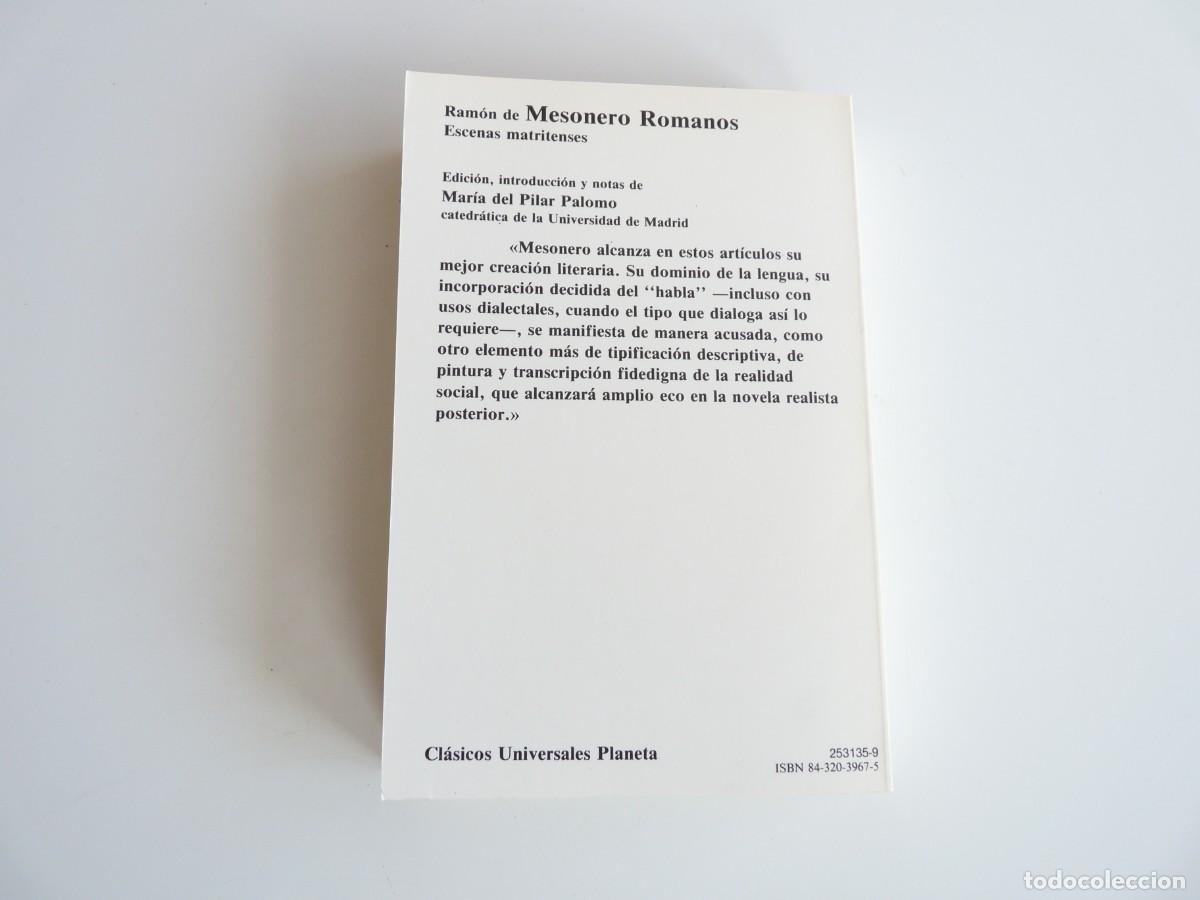 Libros de segunda mano: Escenas matritenses Ram&oacute;n Mesonero Romanos Ref: 3-499 - Foto 3