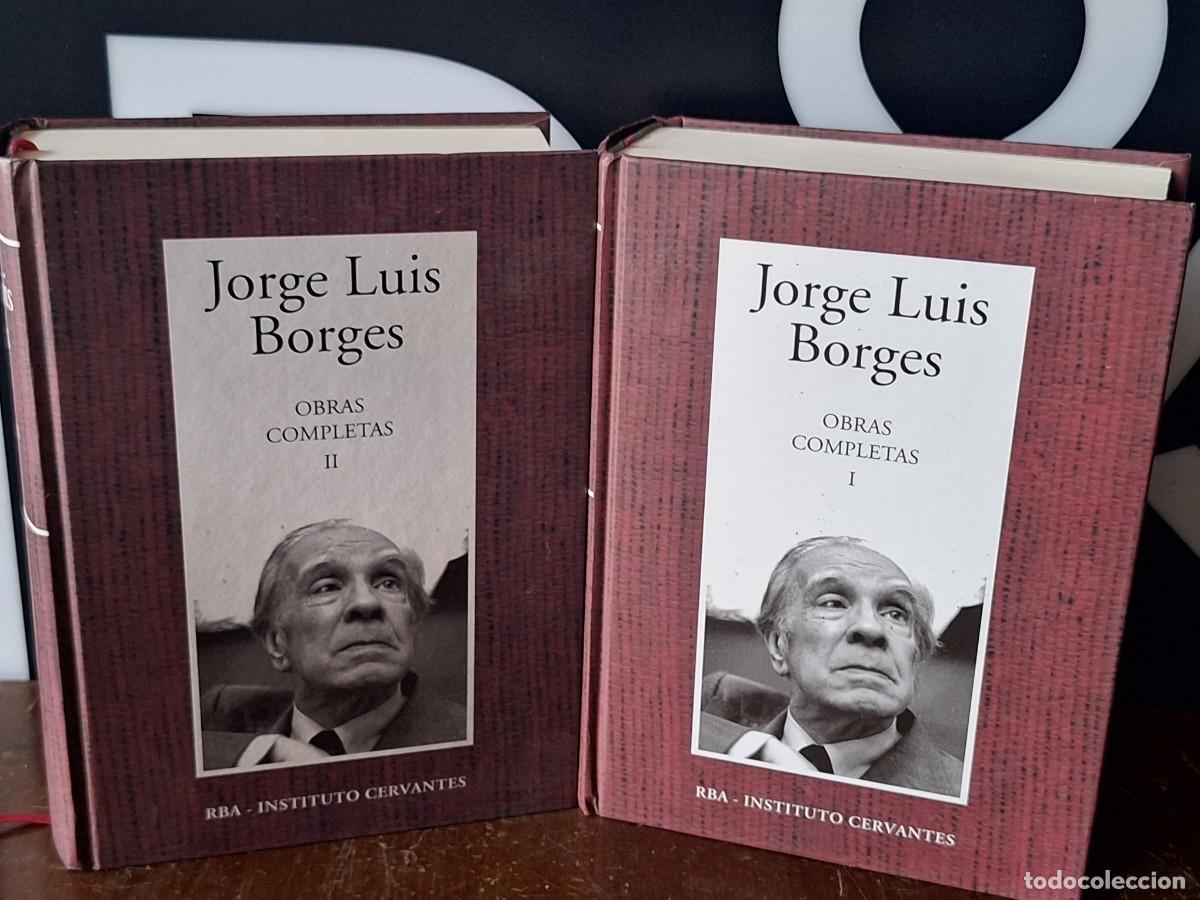 Libros de segunda mano: Obras completas - Jos&eacute; Luis Borges - 2 Tomos - RBA - Foto 1