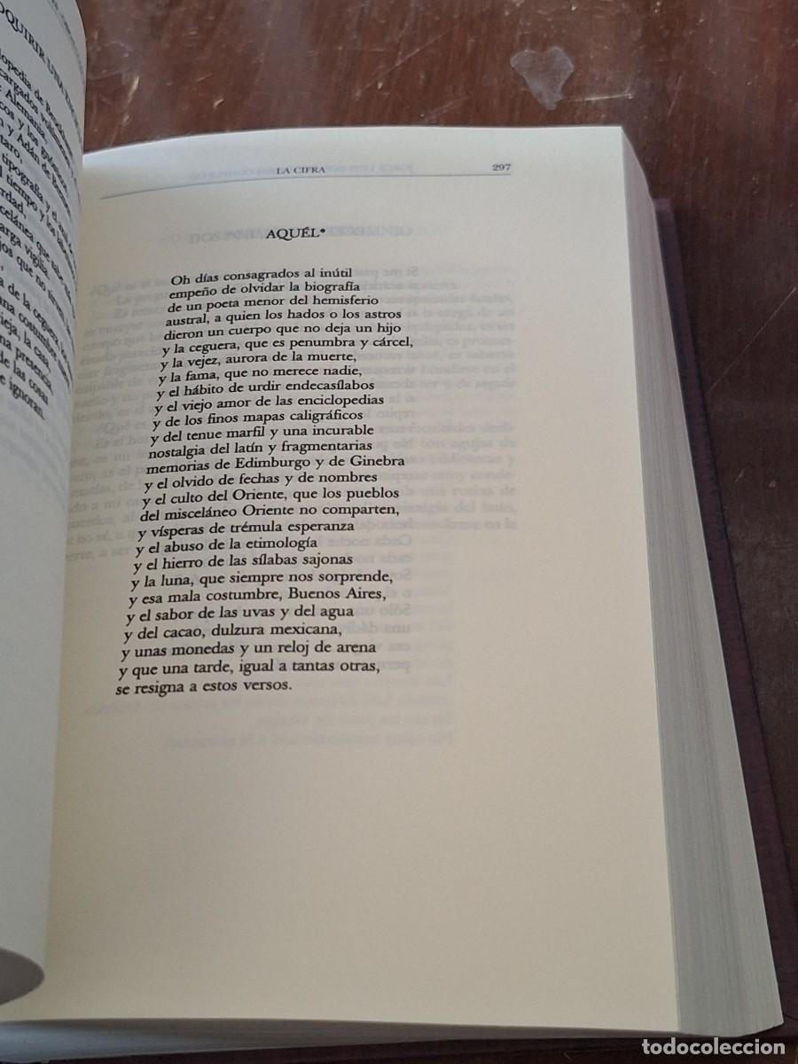 Libros de segunda mano: Obras completas - Jos&eacute; Luis Borges - 2 Tomos - RBA - Foto 19