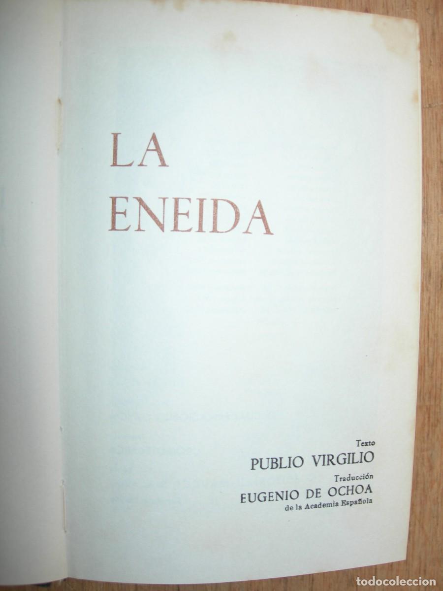 Libros de segunda mano: LA ENEIDA / PUBLIO VIRGILIO / CL&Aacute;SICOS - Foto 2
