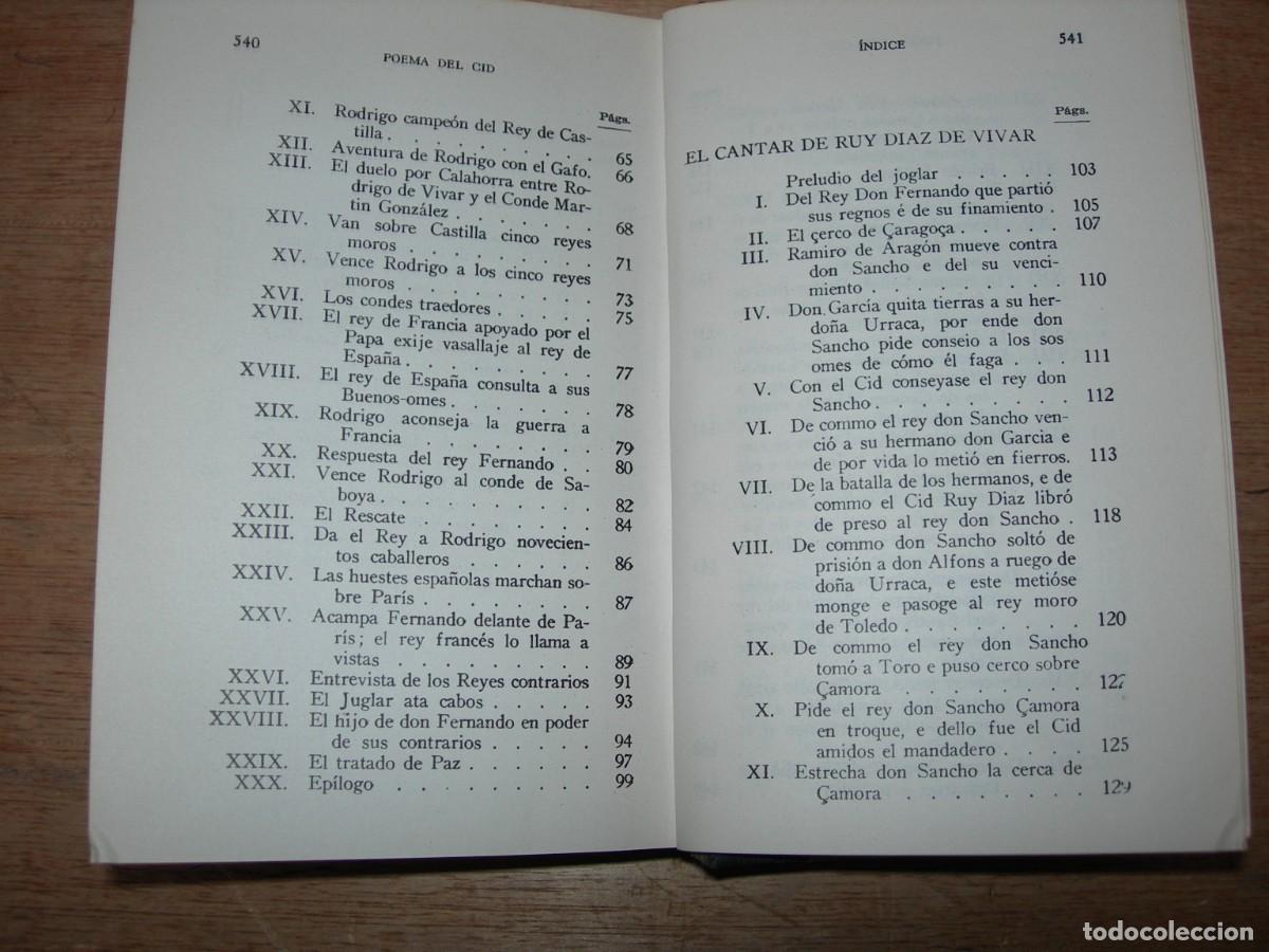 Libros de segunda mano: POEMA DEL CID / AN&Oacute;NIMO / CL&Aacute;SICOS - Foto 4