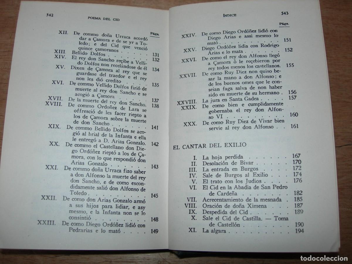 Libros de segunda mano: POEMA DEL CID / AN&Oacute;NIMO / CL&Aacute;SICOS - Foto 5
