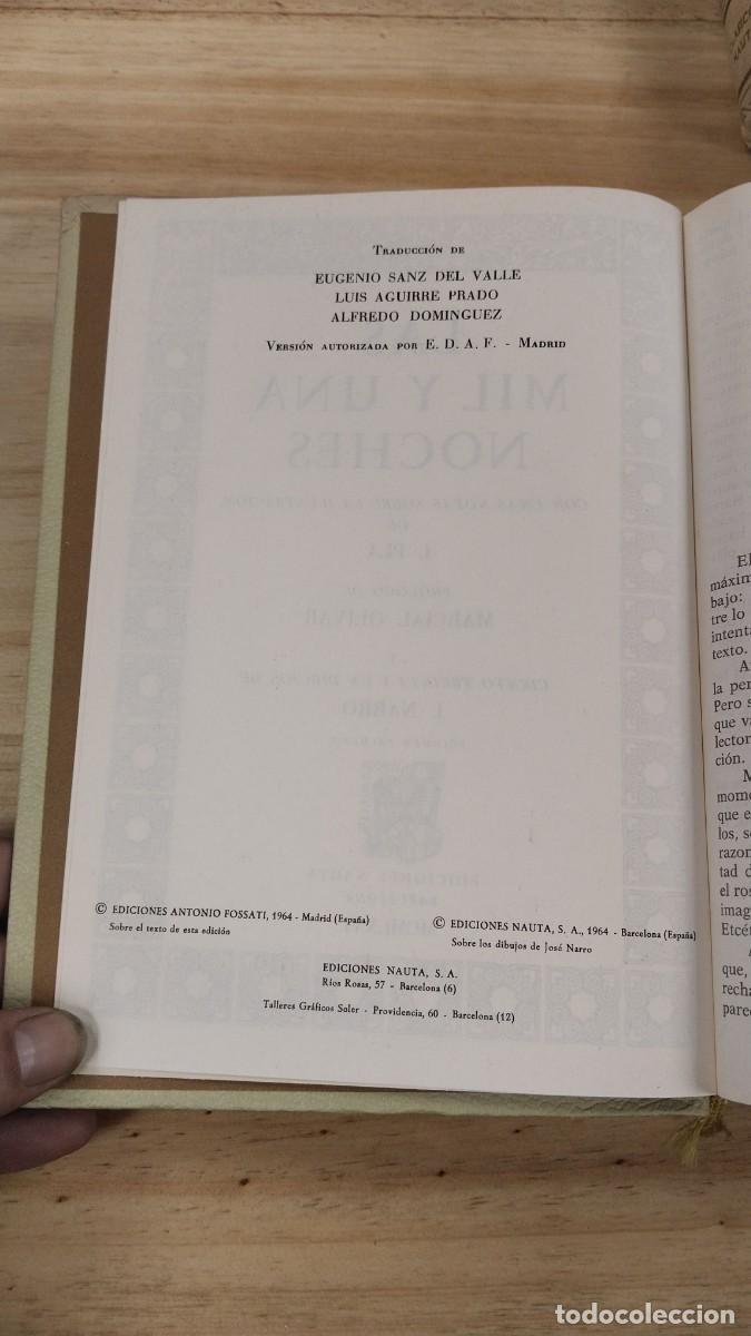 Libros de segunda mano: Las Mil y Una Noches - Cl&aacute;sicos Nauta 1966 - Foto 6