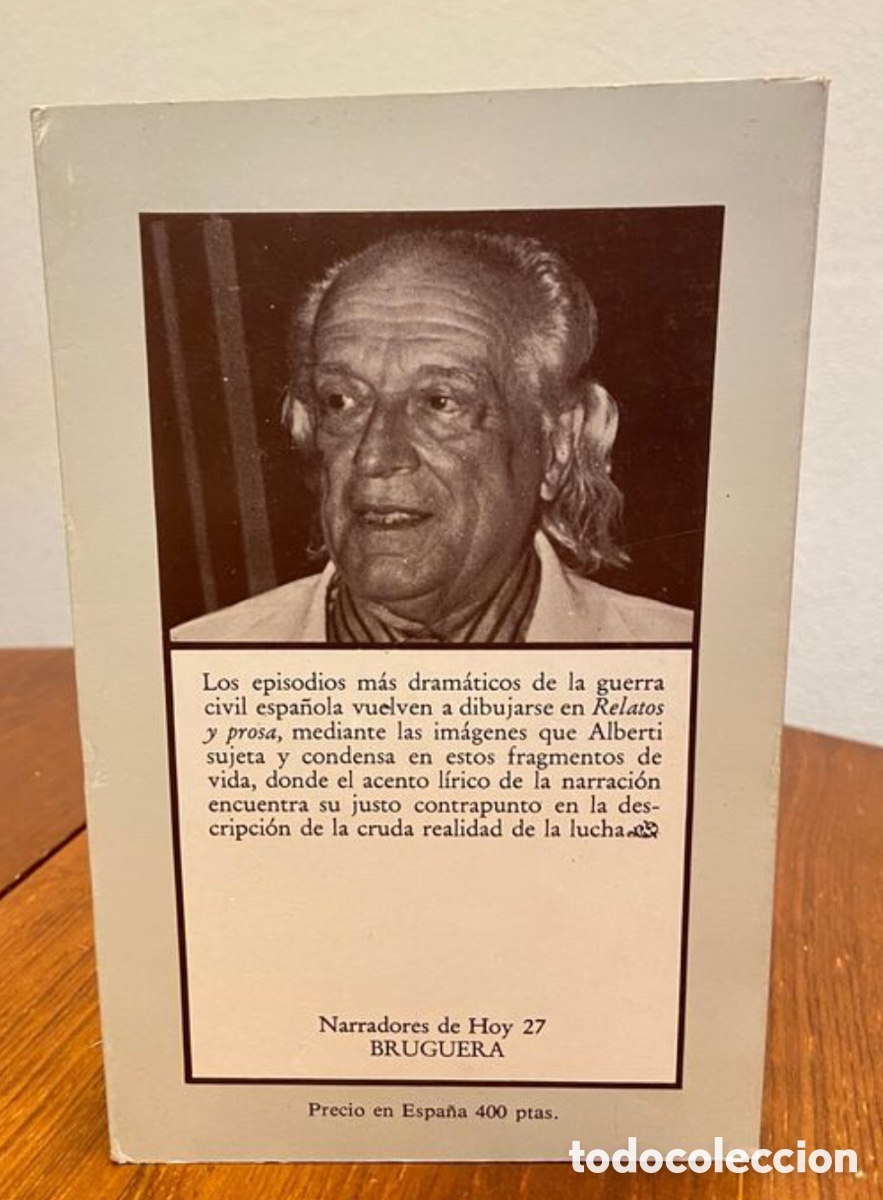 Libros de segunda mano: Reglaros y prosa. Rafael Alberti. Bruguera - Foto 2