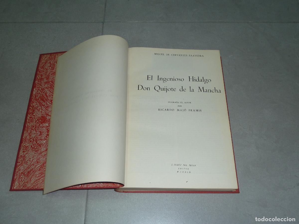 Libros de segunda mano: Libro. Don Quijote de la Mancha. P&eacute;rez del Hoyo editor - Foto 2