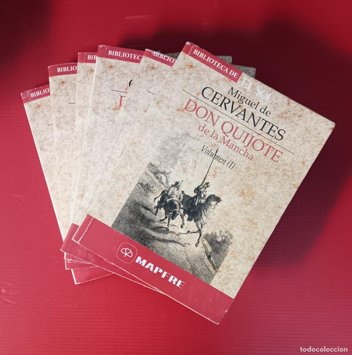 Libros de segunda mano: libros don quijote de la mancha cervantes 6 volumenes - Foto 1
