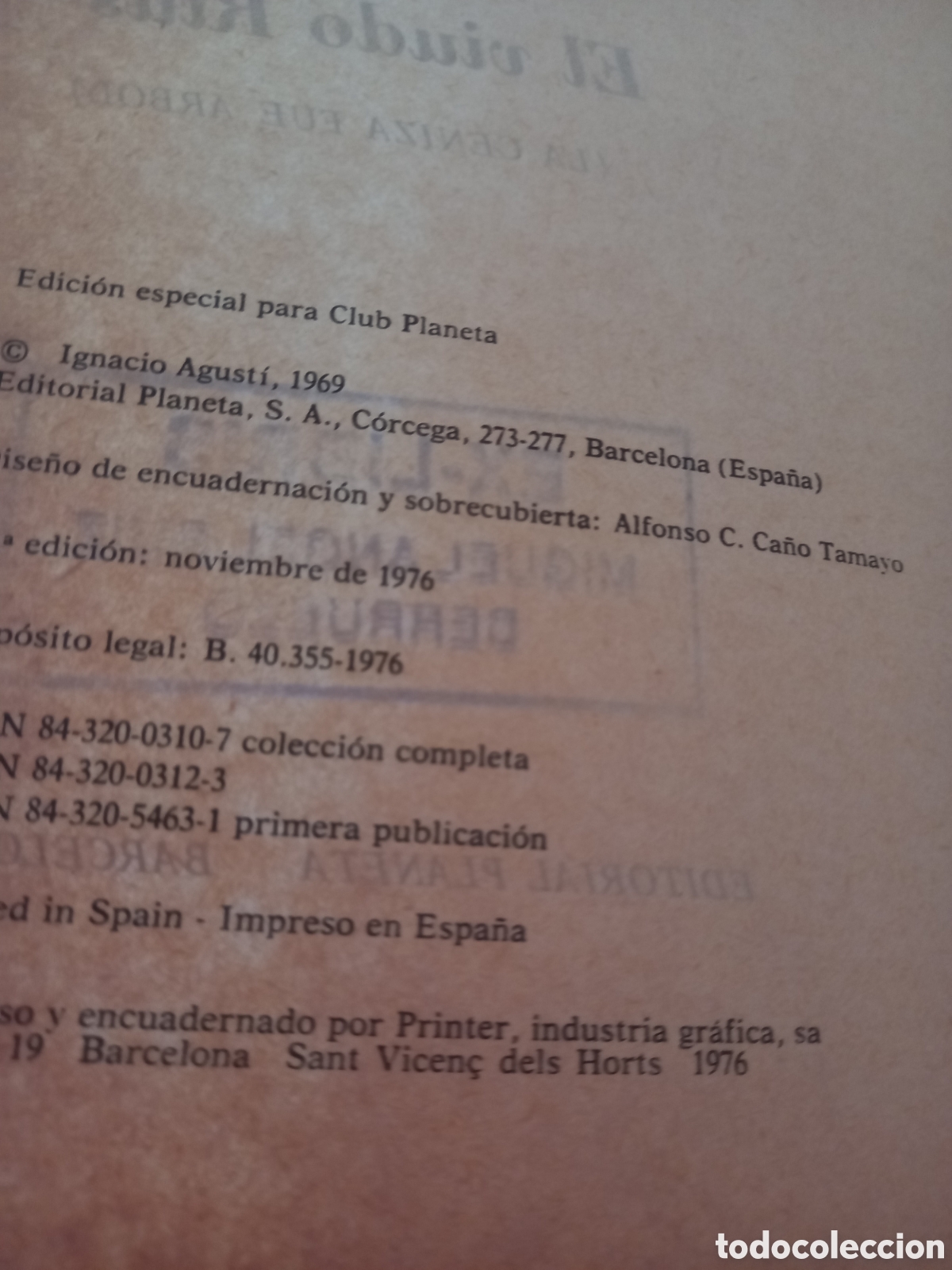 Libros de segunda mano: El viudo Rius. La saga de los R&iacute;os. Ignacio Agust&iacute;n. - Foto 3
