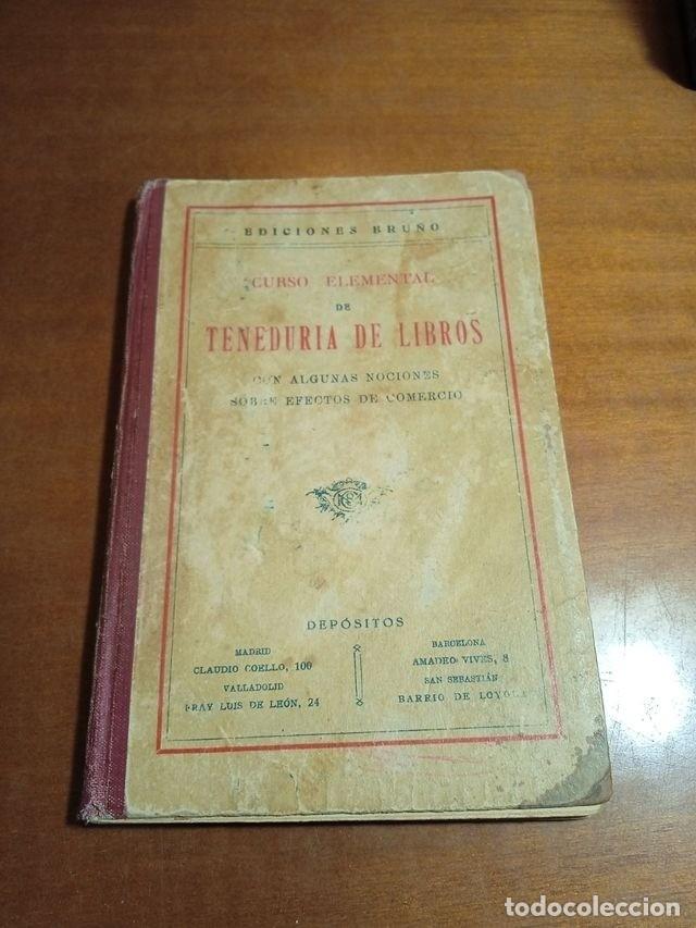 Libros de segunda mano: Tenedur&iacute;a de libros,libro antiguo - Foto 1