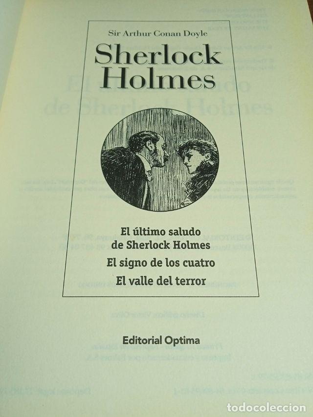 Libros de segunda mano: Sherlock Holmes, editorial optima - Foto 2