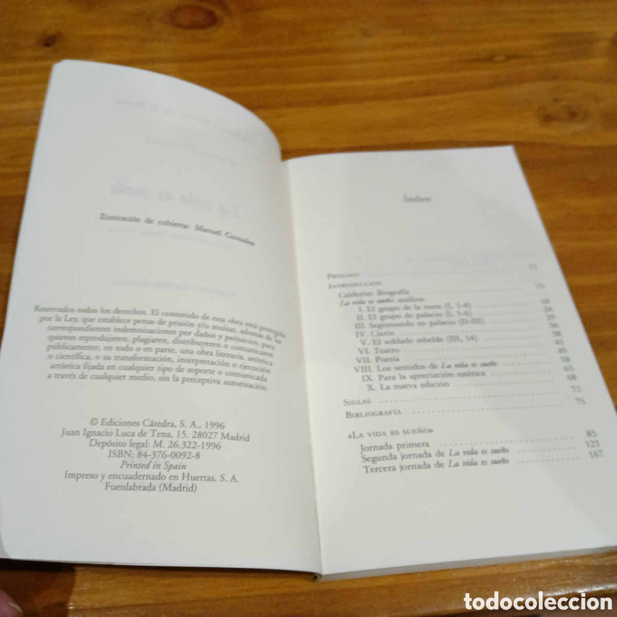 Libros de segunda mano: La vida es sue&ntilde;o. Pedro Calder&oacute;n de la barca - Foto 4