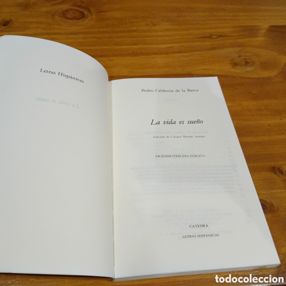 Libros de segunda mano: La vida es sue&ntilde;o. Pedro Calder&oacute;n de la barca - Foto 5