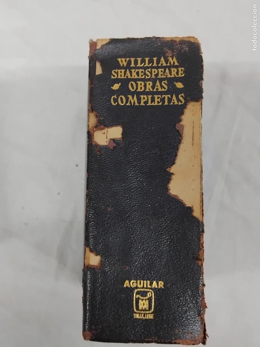 Libros de segunda mano: WILLIAM SHAKESPEARE - OBRAS COMPLETAS - AGUILAR 1972. - Foto 4