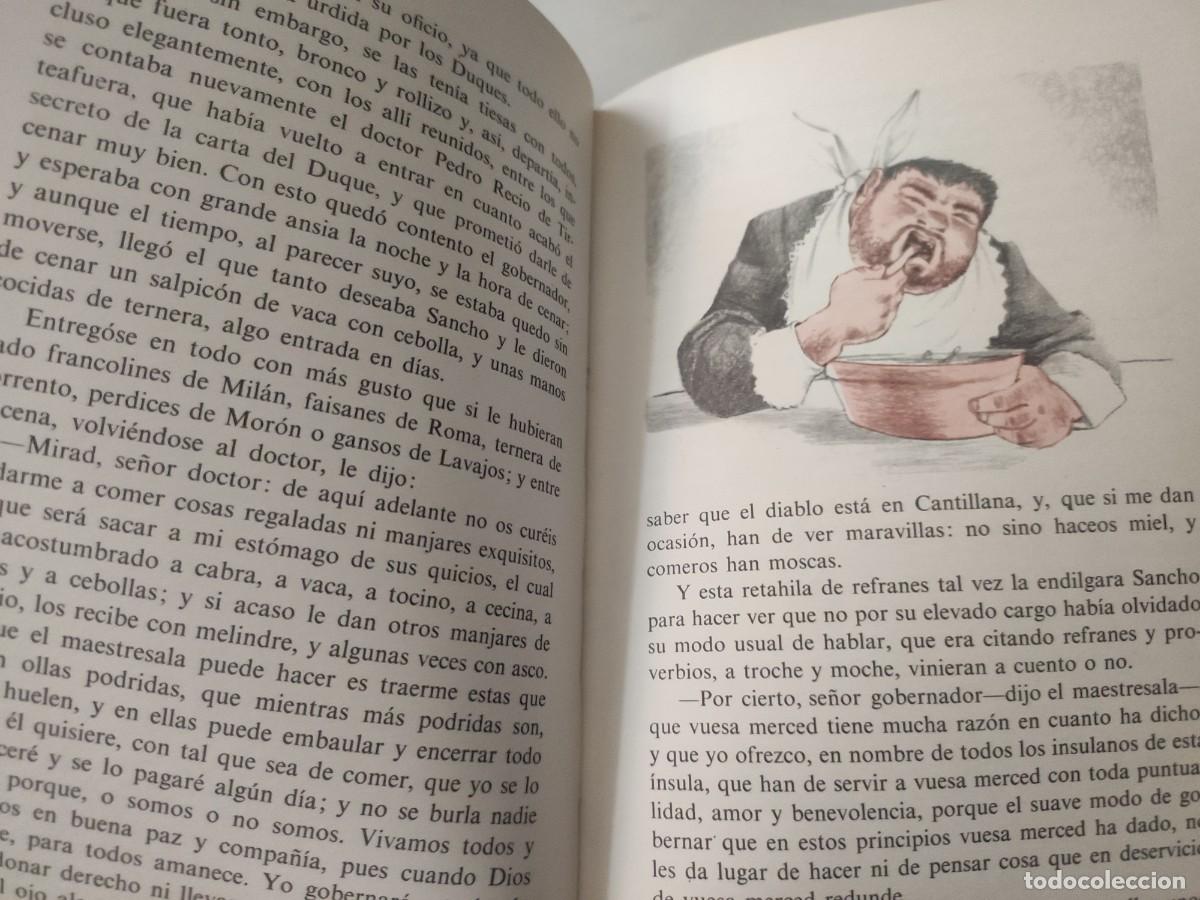 Libros de segunda mano: Sancho, gobernador. Cervantes. Aguilar. - Foto 3