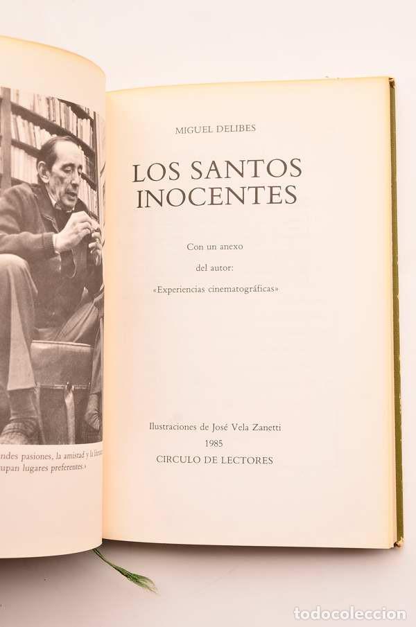 Libros de segunda mano: Los Santos inocentes - DELIBES, Miguel - Foto 2