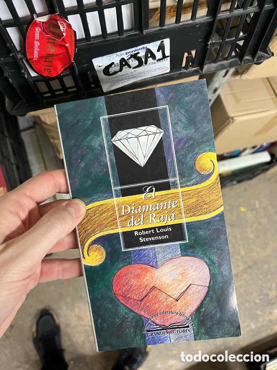 Libros de segunda mano: Caja1 el diamante del raj&aacute; - Robert Louis Stevenson - Foto 1