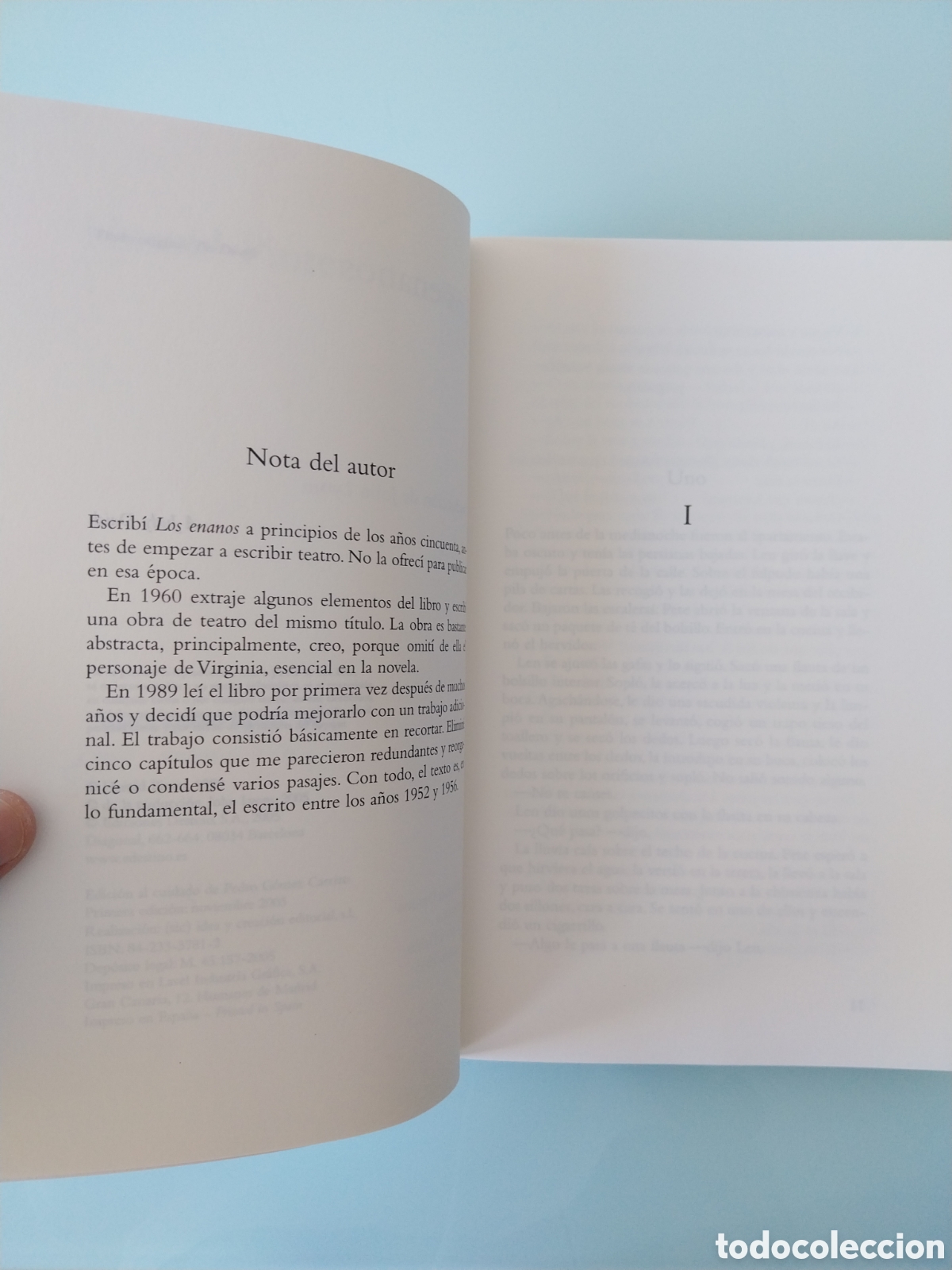 Libros de segunda mano: LOS ENANOS de HAROLD PINTER, EDITORIAL DESTINO - Foto 4