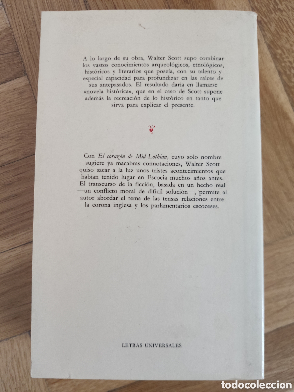 Libros de segunda mano: El coraz&oacute;n de Mid-Lothian. Walter Scott - Foto 2