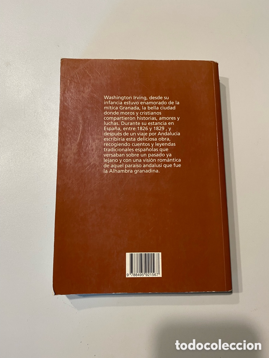 Libros de segunda mano: Cuentos de Alhambra // Washington Irving - Foto 2