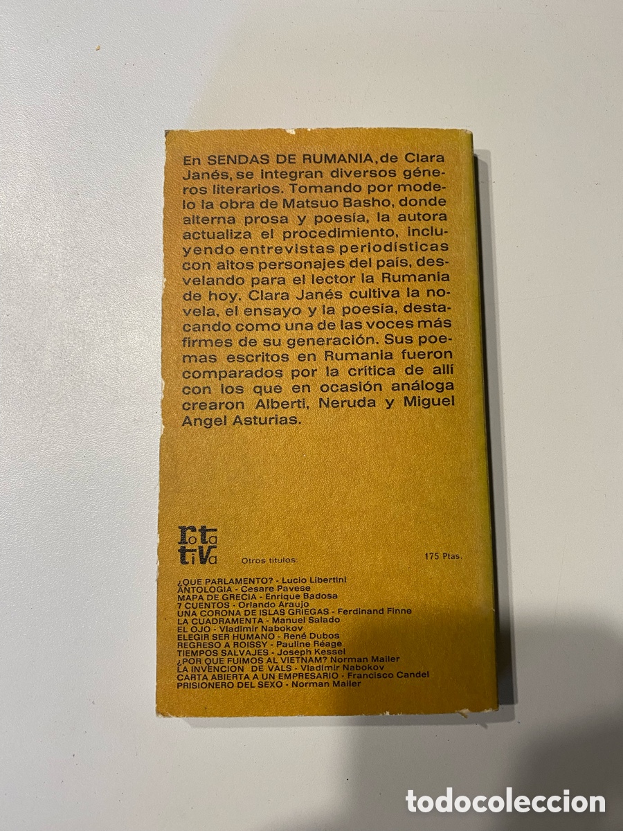 Libros de segunda mano: Sendas de Rumania // Clara Jan&eacute;s - Foto 2