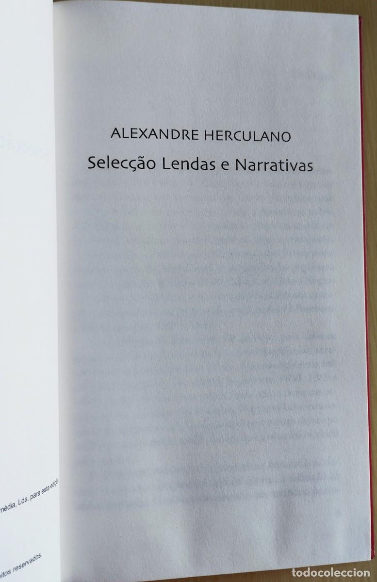 Libros de segunda mano: Selec&ccedil;&atilde;o de Lendas e Narrativas de Alexandre Herculano - Foto 3