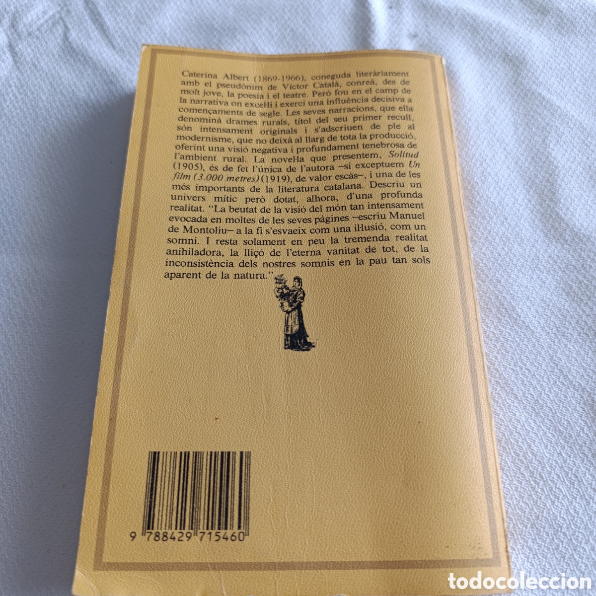 Libros de segunda mano: VICTOR CATAL&Agrave;. SOLITUD.( En catal&aacute;n) - Foto 2