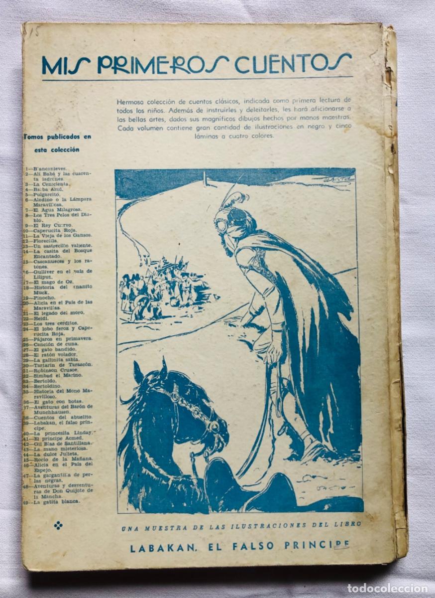 Libros de segunda mano: F&Aacute;BULAS DE ESOPO - Ed. Molino 1940 - Primera edici&oacute;n - Foto 2