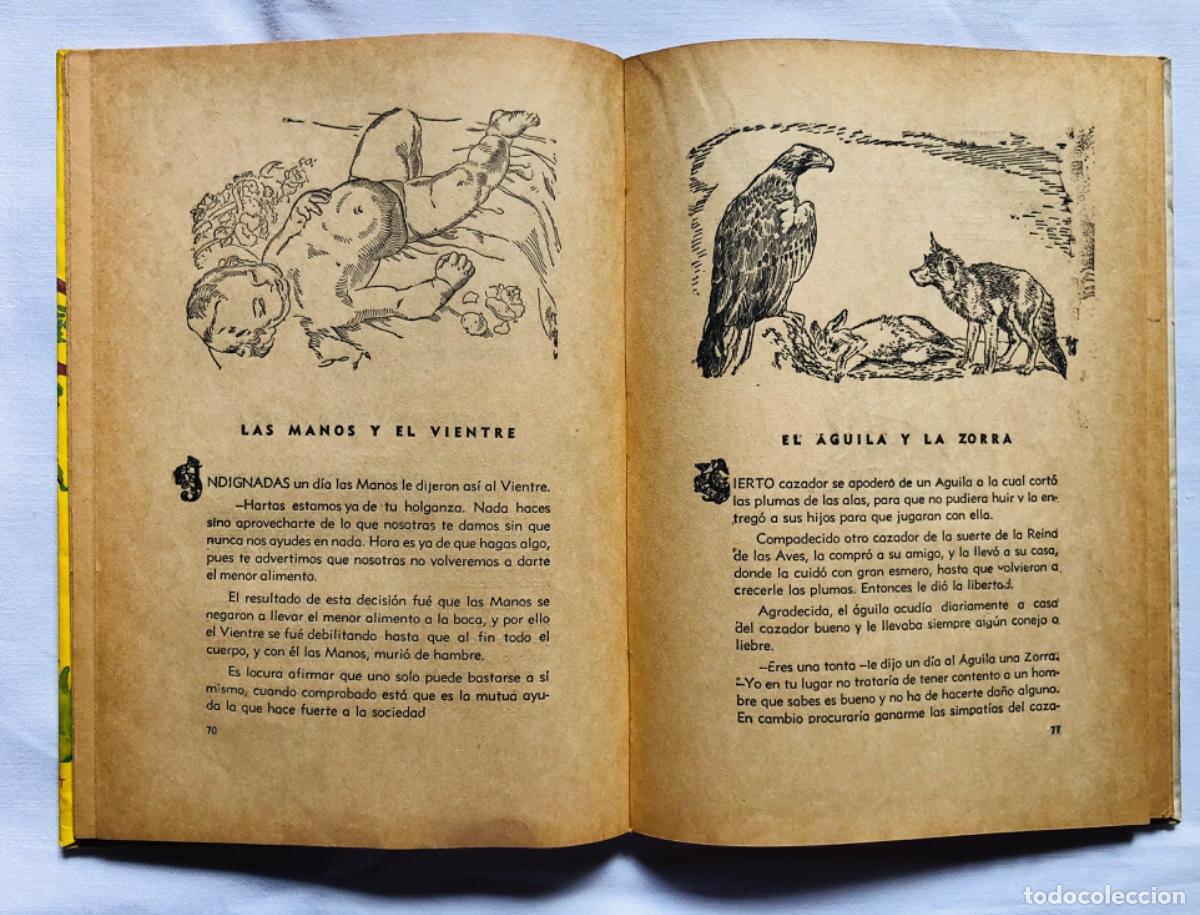 Libros de segunda mano: F&Aacute;BULAS DE ESOPO - Ed. Molino 1940 - Primera edici&oacute;n - Foto 5
