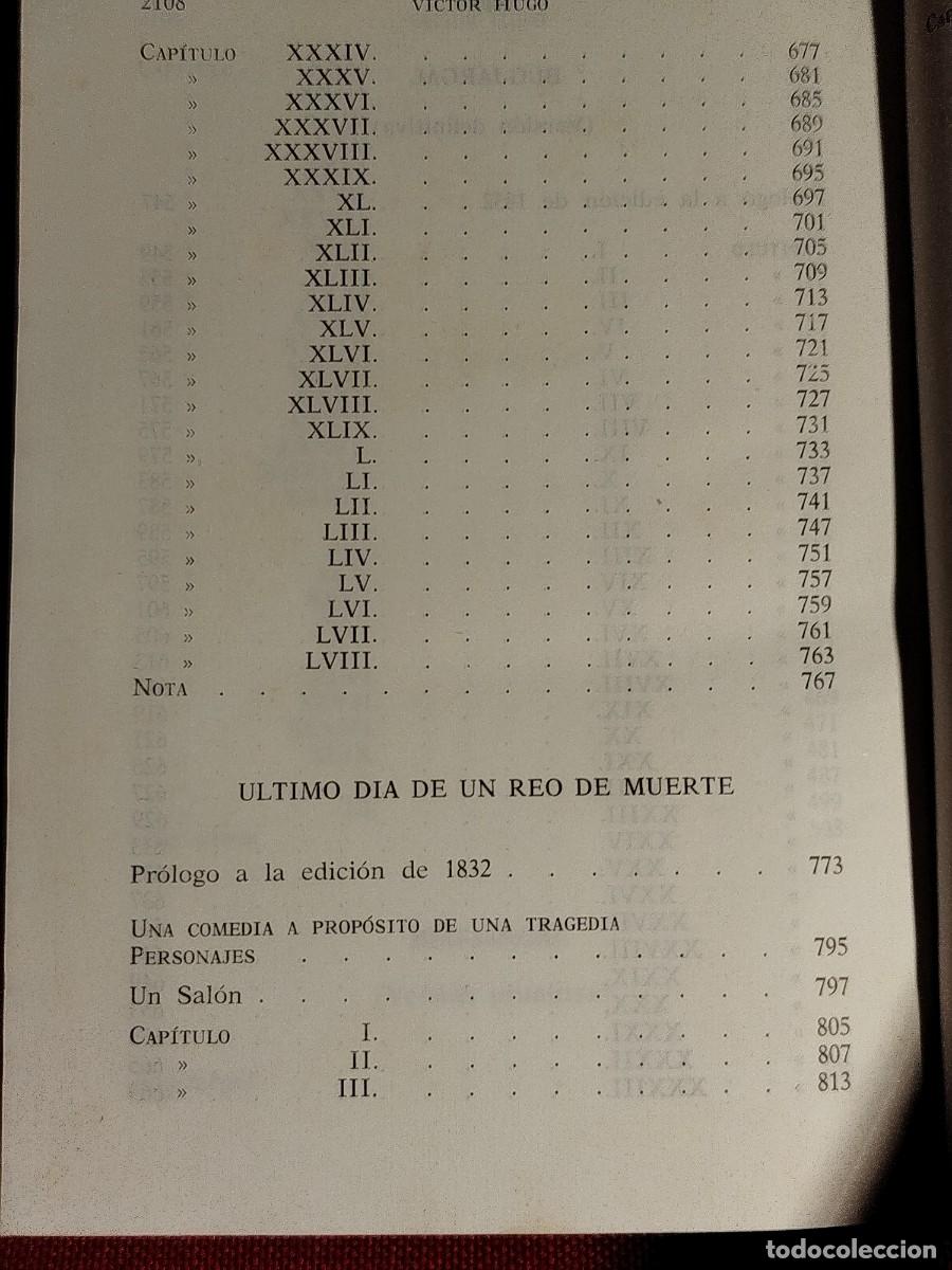 Libros de segunda mano: 1964. Obras. V&iacute;ctor Hugo. - Foto 6