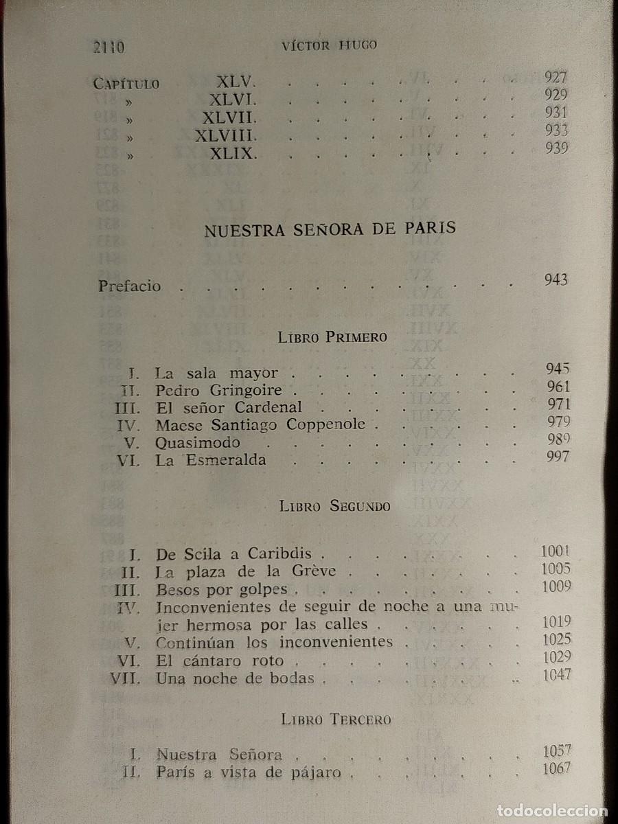 Libros de segunda mano: 1964. Obras. V&iacute;ctor Hugo. - Foto 7