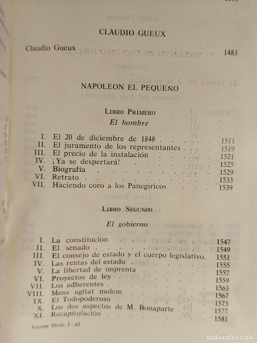 Libros de segunda mano: 1964. Obras. V&iacute;ctor Hugo. - Foto 8
