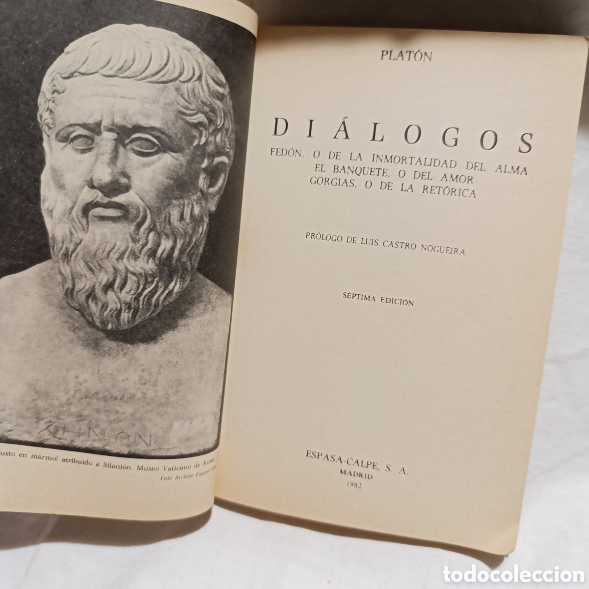 Libros de segunda mano: PLATON,DIALOGOS.1982 - Foto 3