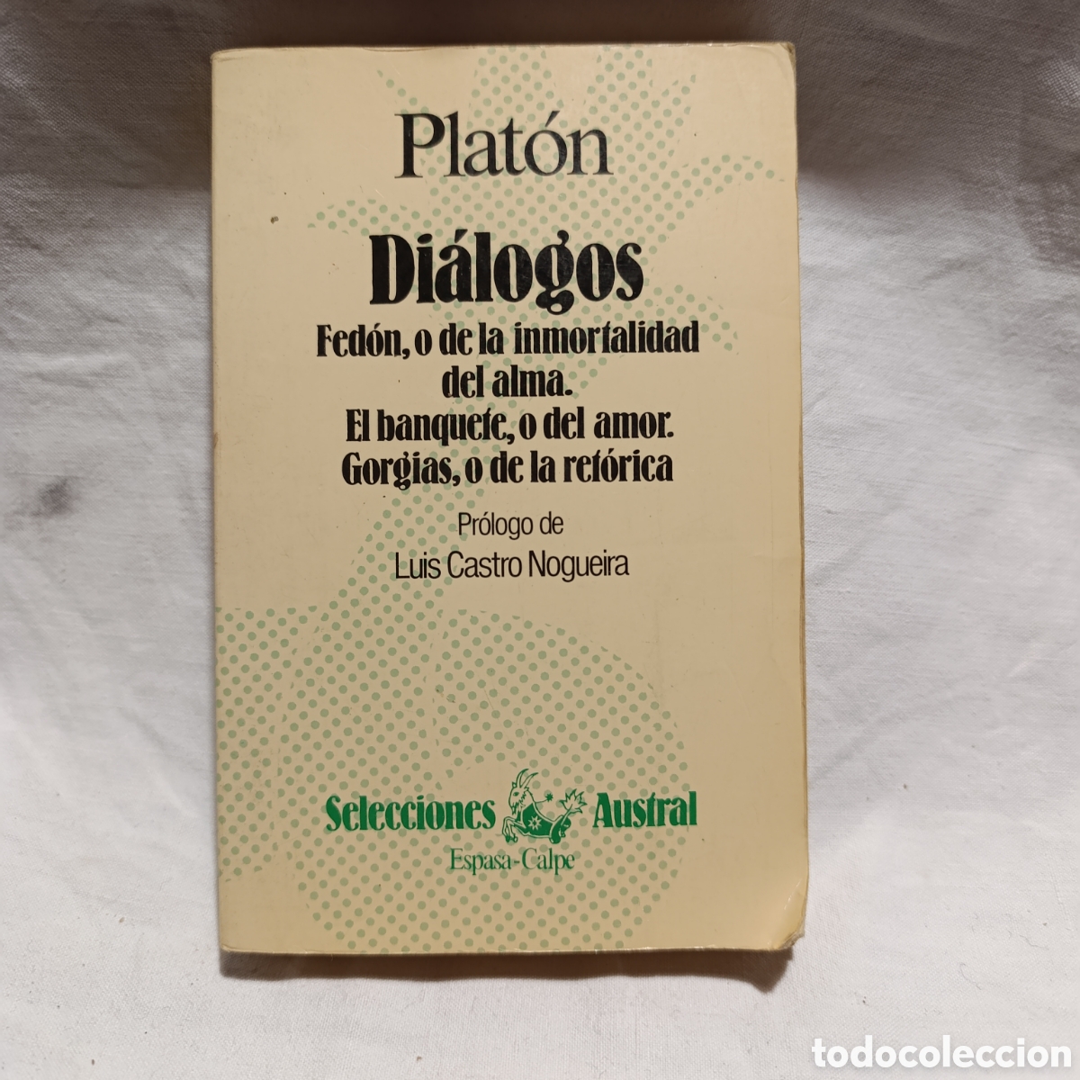 Libros de segunda mano: PLATON,DIALOGOS.1982 - Foto 1