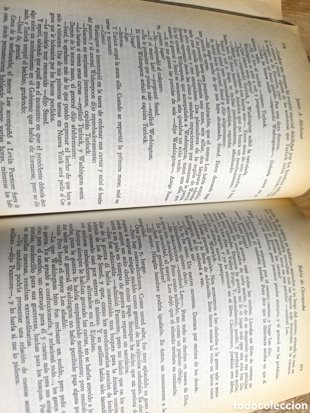 Libros de segunda mano: Bah&iacute;a de Chesapeake James A. Michener 1980 - Foto 2
