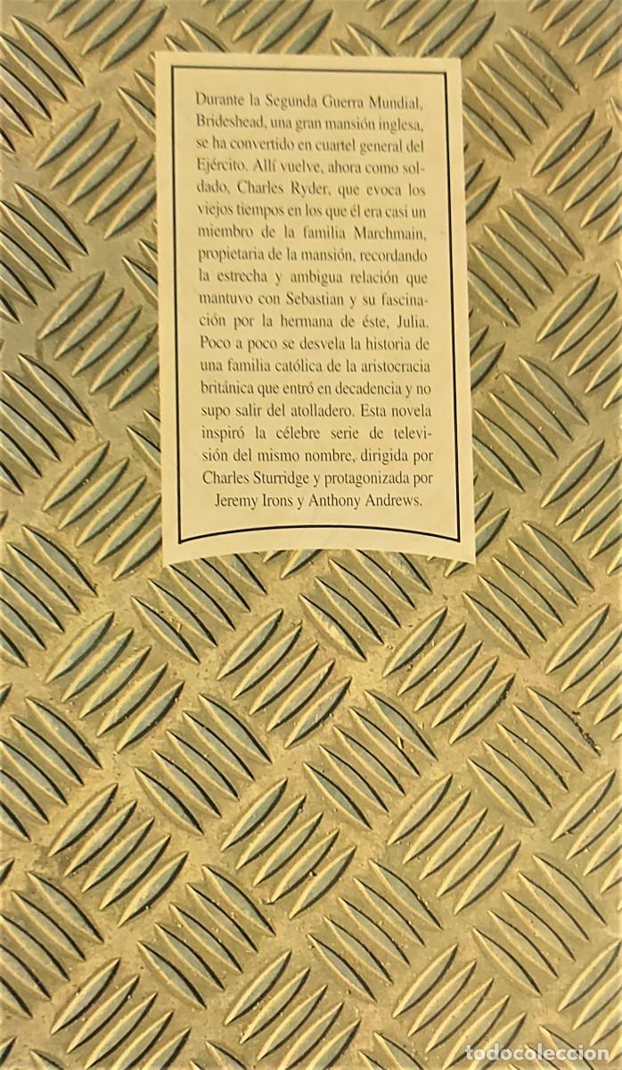 Libros de segunda mano: RETORNO A BRIDESHEAD. EVELYN WAUGH - Foto 2