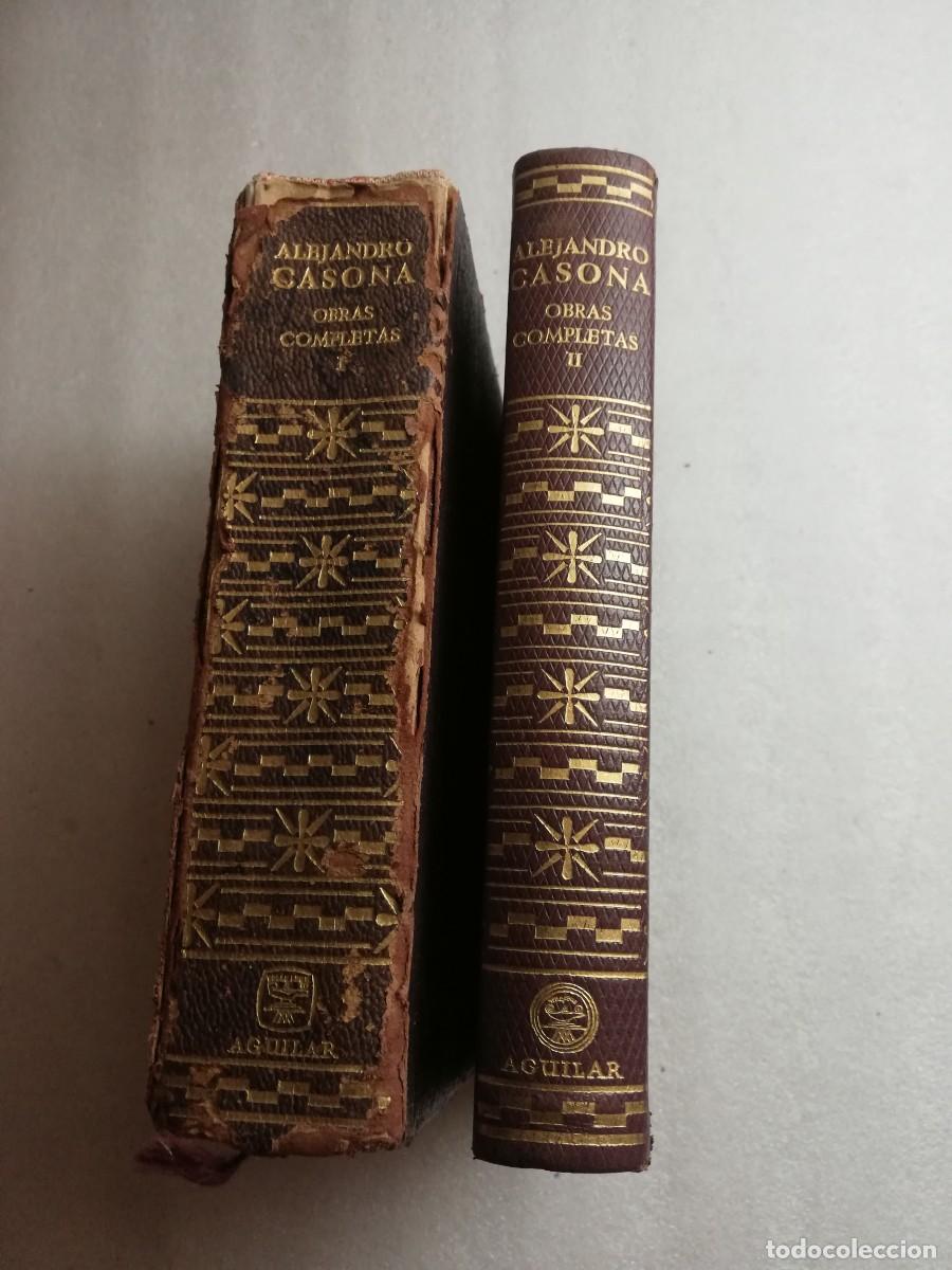 Libros de segunda mano: OBRAS COMPLETAS, ALEJANDRO CASONA, AGUILAR, 2 TOMOS - Foto 1