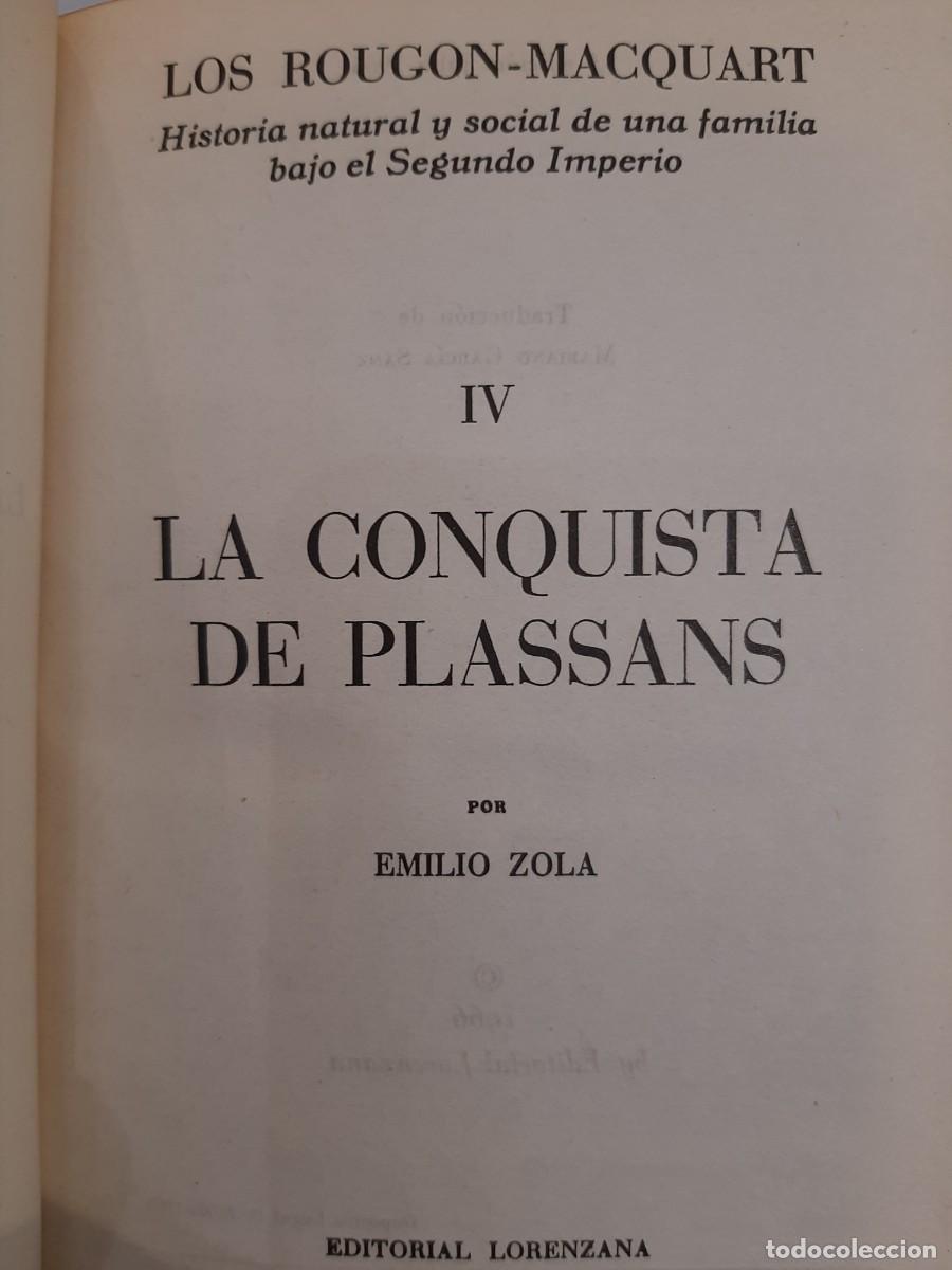 Libros de segunda mano: Emilio Zola. La conquista de Plassans - Foto 2