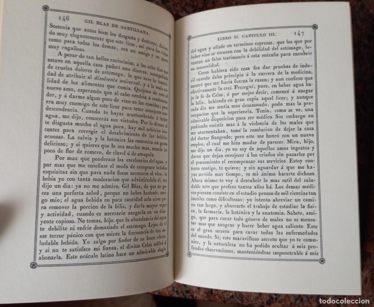 Libros de segunda mano: LESAGE - GIL BLAS DE SANTILLANA - 3 TOMOS - Foto 4