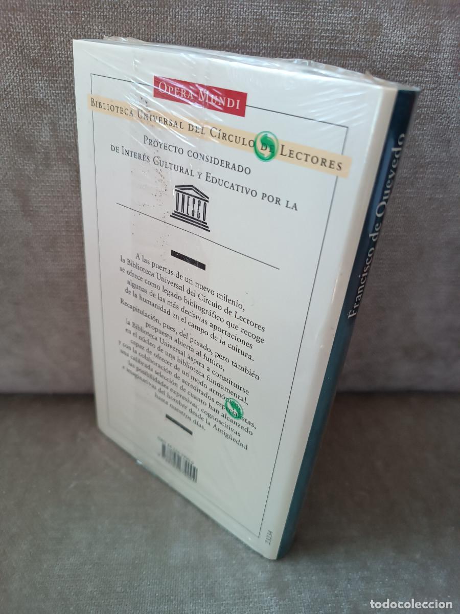 Libros de segunda mano: FRANCISCO DE QUEVEDO - VIDA DEL BUSC&Oacute;N - C&Iacute;RCULO DE LECTORES - PRECINTADO - NUEVO - Foto 3
