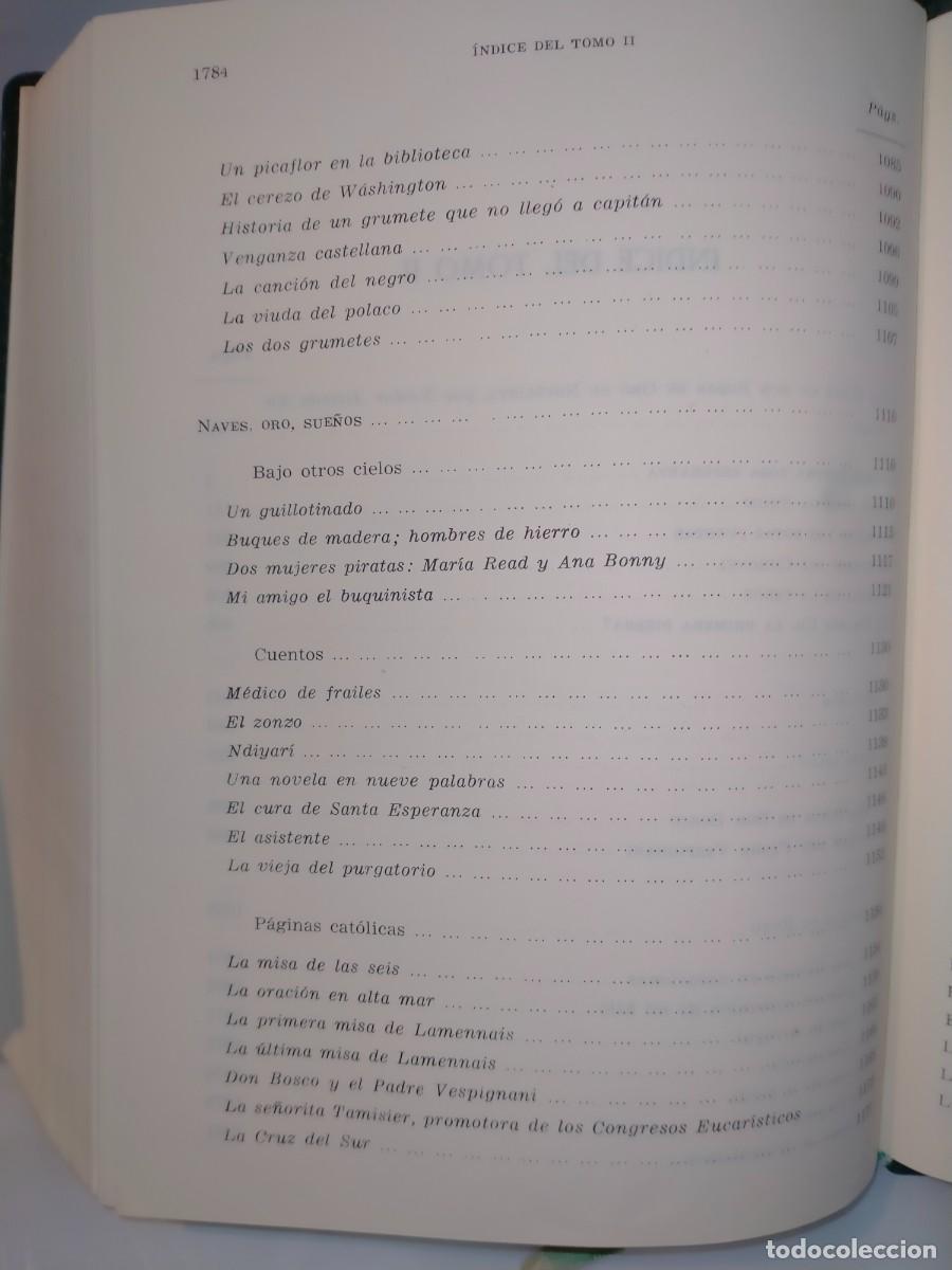 Libros de segunda mano: HUGO WAST. OBRAS COMPLETAS (2TOMOS) .EDICIONES FAST - Foto 6
