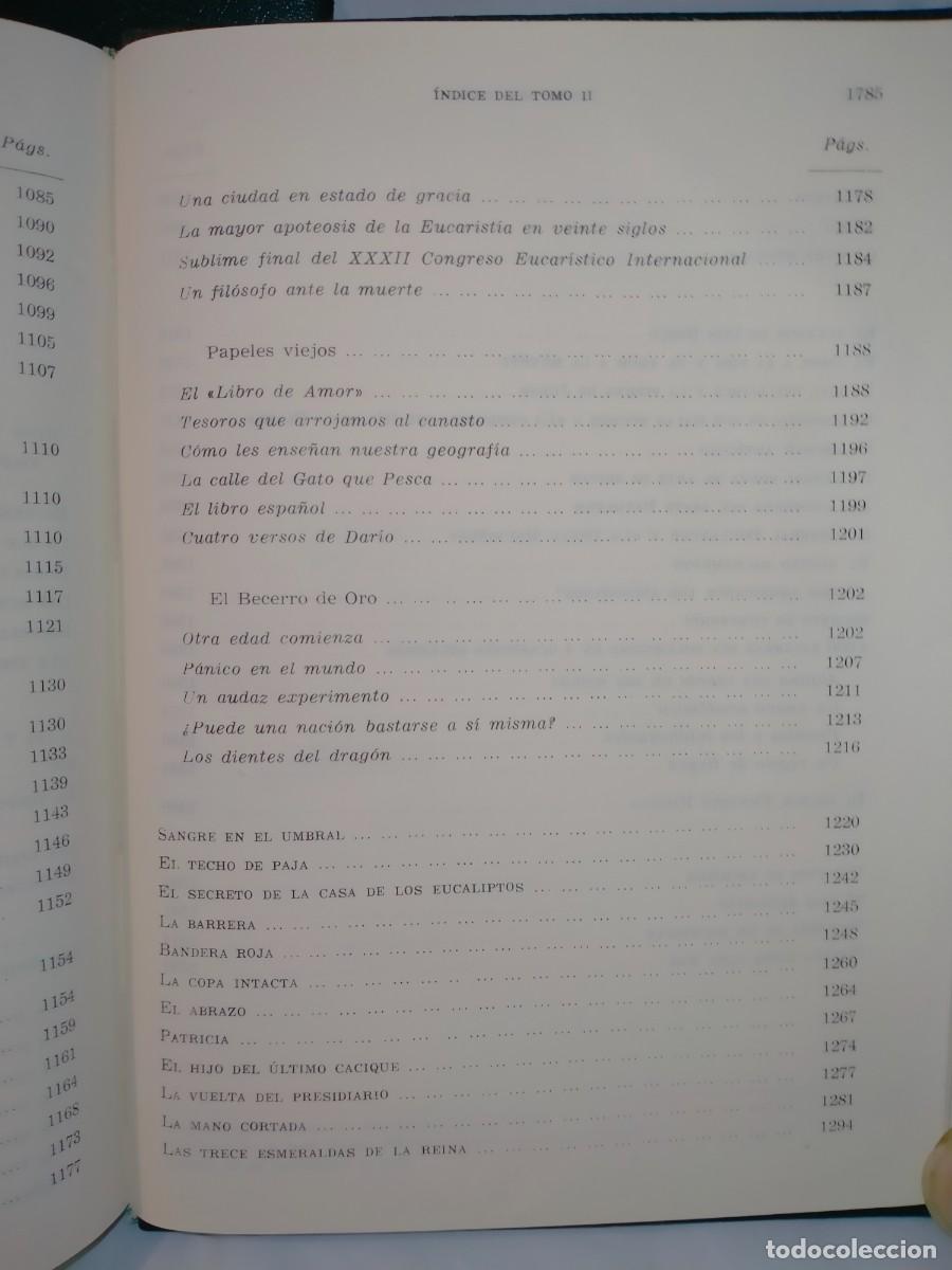Libros de segunda mano: HUGO WAST. OBRAS COMPLETAS (2TOMOS) .EDICIONES FAST - Foto 7