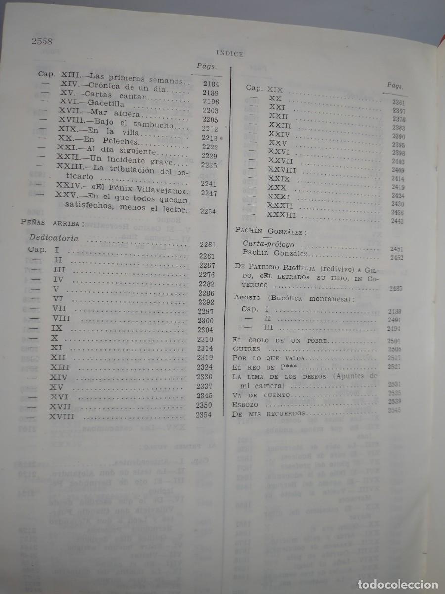 Libros de segunda mano: JOS&Eacute; MAR&Iacute;A DE PEREDA. OBRAS COMPLETAS .AGUILAR - Foto 8
