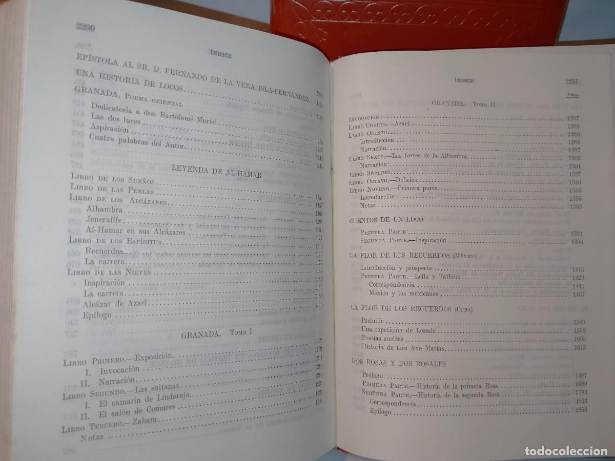Libros de segunda mano: JOS&Eacute; ZORRILLA. OBRAS COMPLETAS (2TOMOS) .LIBRER&Iacute;A SANTAR&Eacute;N - Foto 7