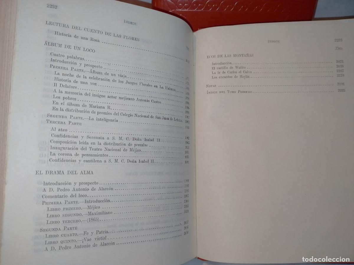Libros de segunda mano: JOS&Eacute; ZORRILLA. OBRAS COMPLETAS (2TOMOS) .LIBRER&Iacute;A SANTAR&Eacute;N - Foto 8