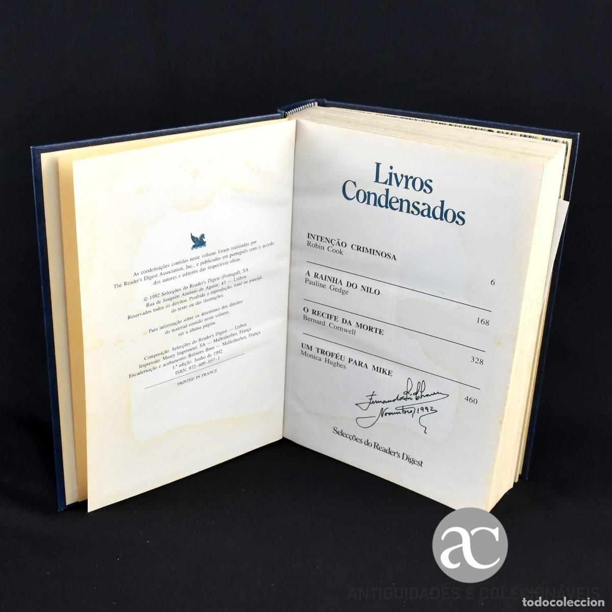 Libros de segunda mano: Livros Condensados das Selec&ccedil;&otilde;es Reader&rsquo;s Digest - Foto 3