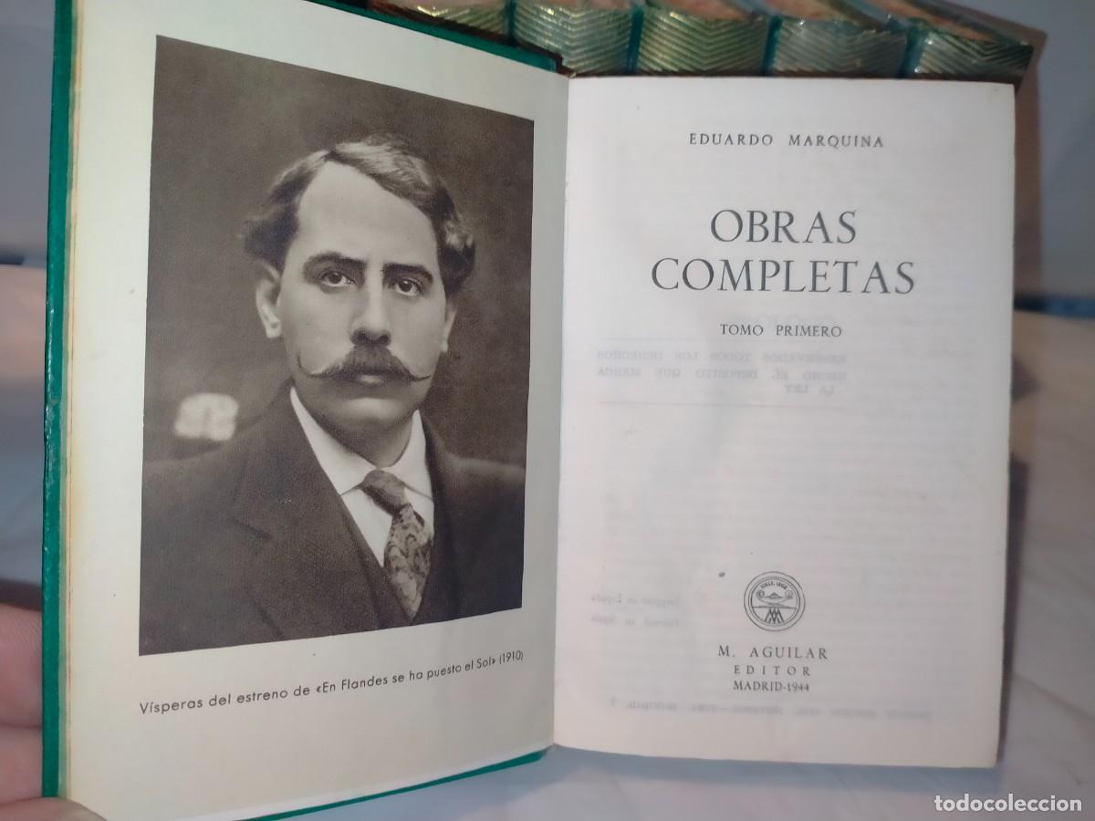 Libros de segunda mano: EDUARDO MARQUINA. OBRAS COMPLETAS (7 TOMOS) .AGUILAR - Foto 3