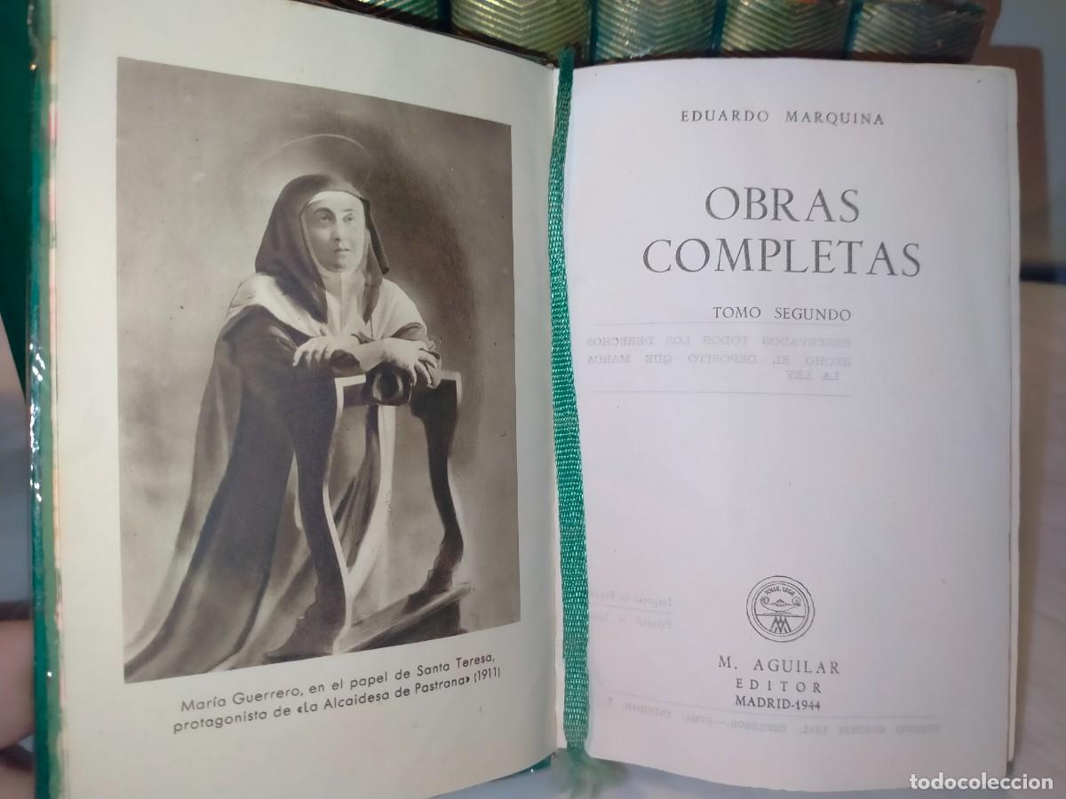 Libros de segunda mano: EDUARDO MARQUINA. OBRAS COMPLETAS (7 TOMOS) .AGUILAR - Foto 7